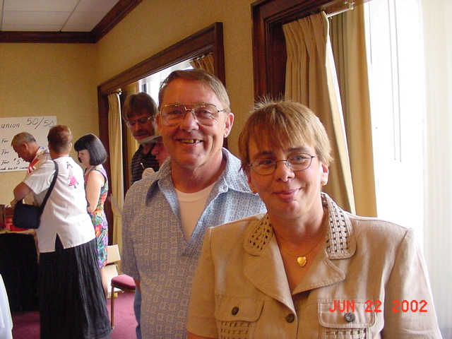 Gary Crozier and Naomi Crowley